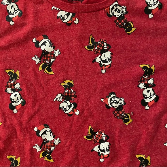 Disneyland Girls Holiday Minnie Shirt - Picture 2 of 5
